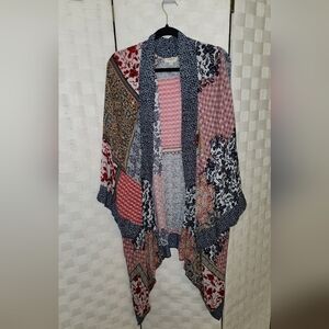 UMGEE Multi Media Boho Kimono Sz M-L